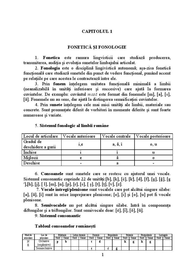 Cultivarea Limbii Romane Traistaru