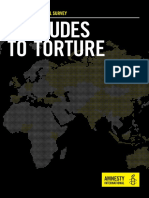 Global Survey Attitudes To Torture 2014