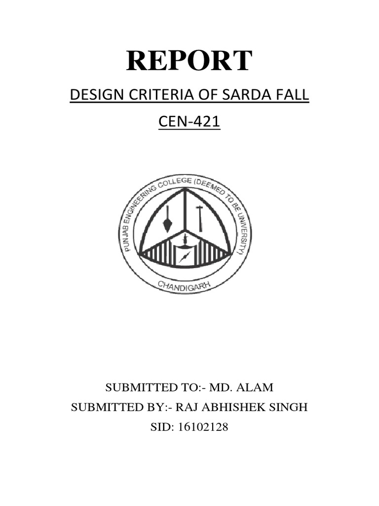 Report Raj (Irrigation) PDF Masonry Civil Engineering