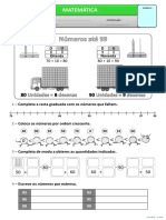 Exercícios de matemática do 2o ano