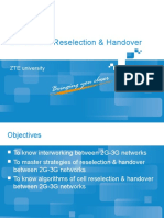 2G-3G Cell Reselection & Handover: ZTE University