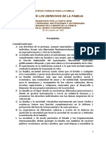 Artículos de La Carta de Derechos de La Familia