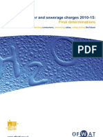 Future Water and Sewerage Charges 2010-15:: Final Determinations