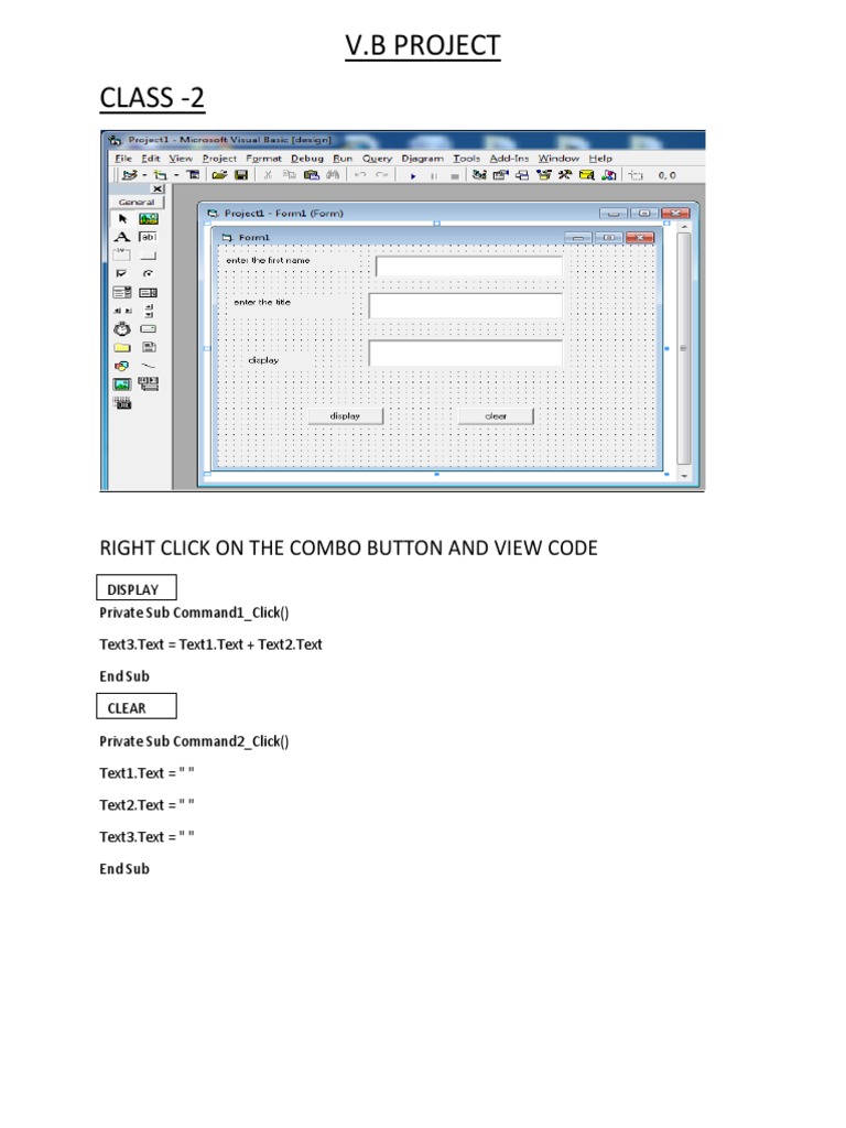 VB PROJECT New Edit Tusar | PDF | Information Technology Management ...