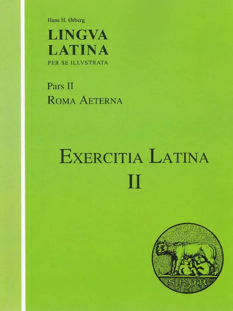 Lingua Latina Per Se Illustrata Pars Ii Pdf