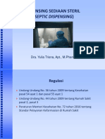 Kebijakan Dan Persyaratan Aseptic Dispensing Hisfarsi Kepri 2019