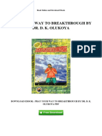 Pray Your Way To Breakthrough by Dr. D. K. Olukoya: Read Online and Download Ebook