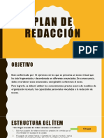 PLAN DE REDACCIÓN OPTIMIZADO