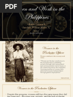 Women and Work in The Philippines: Alberto, Leanne B. Sanchez, William Kaiser A