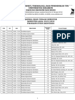 Jadwal UTS FEB GASAL 2019-2020. Prodi Akuntansi