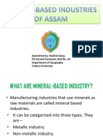 Mineral Based Industries