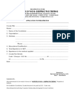 Institute of Non-Destructive Testing: Phone: (033) 2465 1282 Mobile: 0 98307 87762 / 0 94322 84440