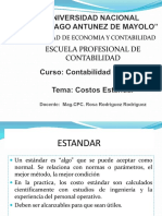 COSTOS ESTANDAR