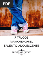 7 Trucos para Potenciar El Talento Adolescente by Sandra Gomez