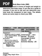 Body Mass Index