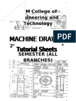 Machine Drawing T-Sheet