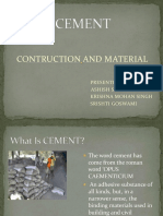 Building Materials Cement