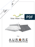 Solar Water Heater Manual