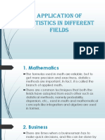 Application Of Statistics In Different Fields.pptx