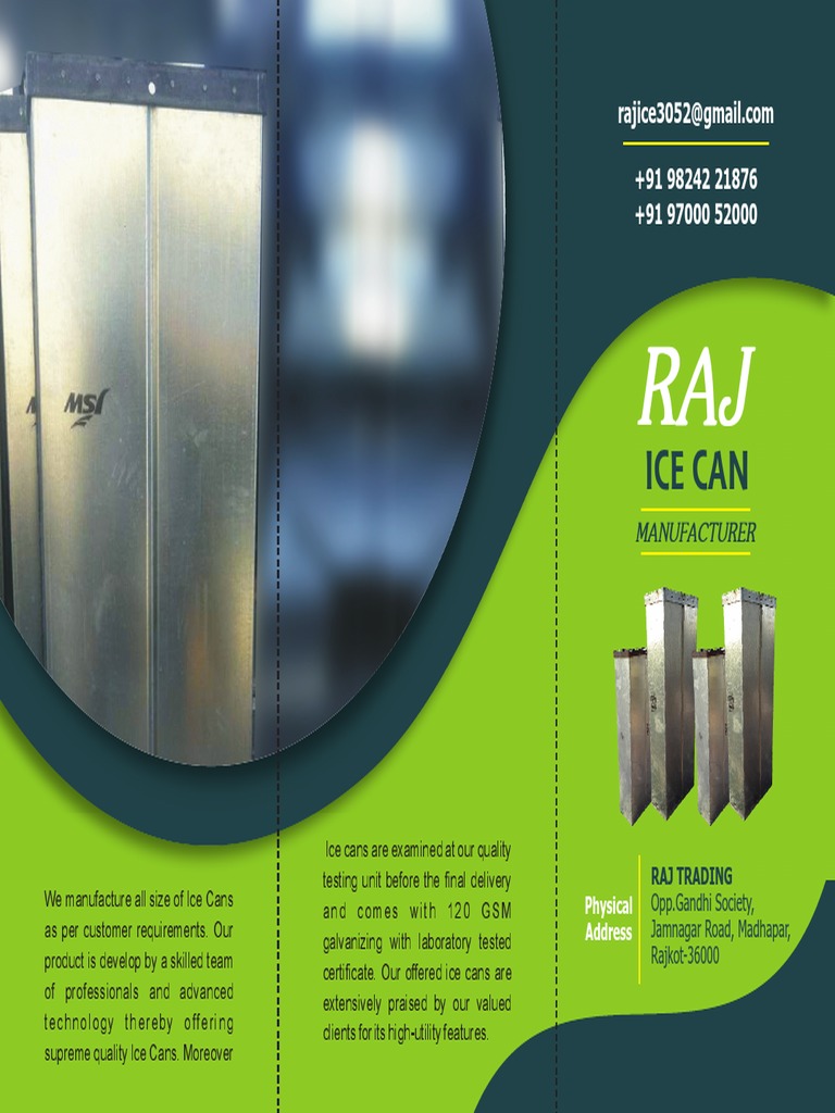 Ice Can Manufacturing and Supply Services | PDF | Business | Economies