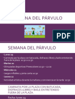 Semana del Párvulo con actividades divertidas