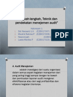 Manajemen Audit Fiks