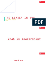 The Leader in You