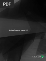 Sliding Thermal Break