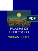 (William Judge) - Palabras de Un Teosofo