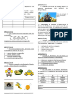 Acentuação Sílaba Tônica Classificação Da Sílaba Oxítona Paroxítona Proparoxítona Atividade Exercício Avaliação Prova