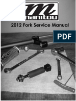 Manitou Fork Service Manual