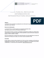 Ficha para El Recojo de Informacion de Infraestructura