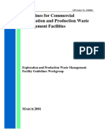 Exploration & Production Waste Management