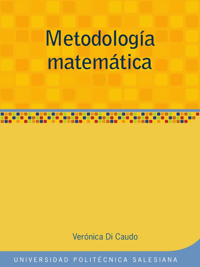 Metodologia Matematica para El Nivel Ini PDF | PDF | Inteligencia |  Enseñanza de matemática, image size:768x1024