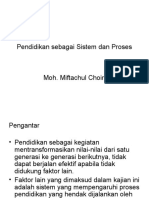 Pendidikan Sistem N Proses - Pertemuan 3