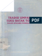 Tradisi Umpasa Suku Batak Toba Dalam Upacara Pernikahan (1996)