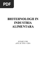 Biotehnologii in Industria A