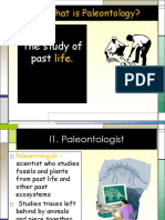 I. What Is Paleontology?: The Study of Past
