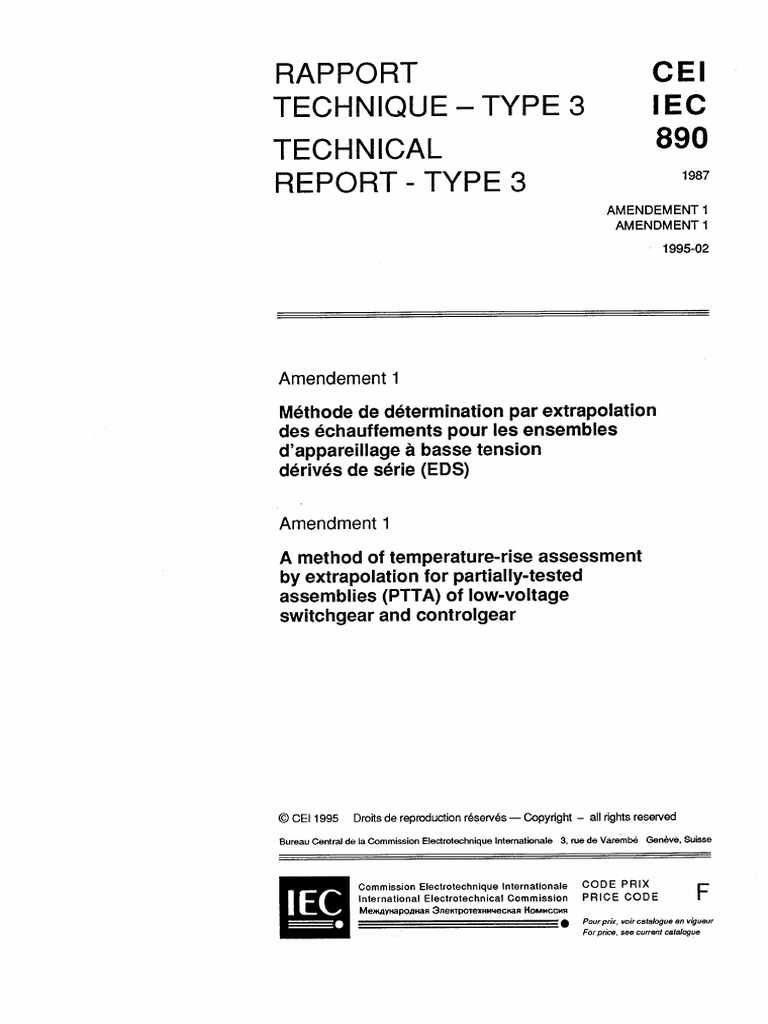n  Norma IEC 60890 | PDF