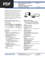 General Specifications: Model EJA118W, EJA118N and EJA118Y Diaphragm Sealed Differential Pressure Transmitters