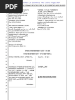 Apple and Intel v. Fortress Investment Group et al