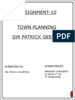 Patrick Geddes Urban Planner