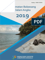 Kecamatan Balaesang Dalam Angka 2019