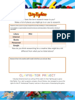 Clayfighter Week 1 Handout