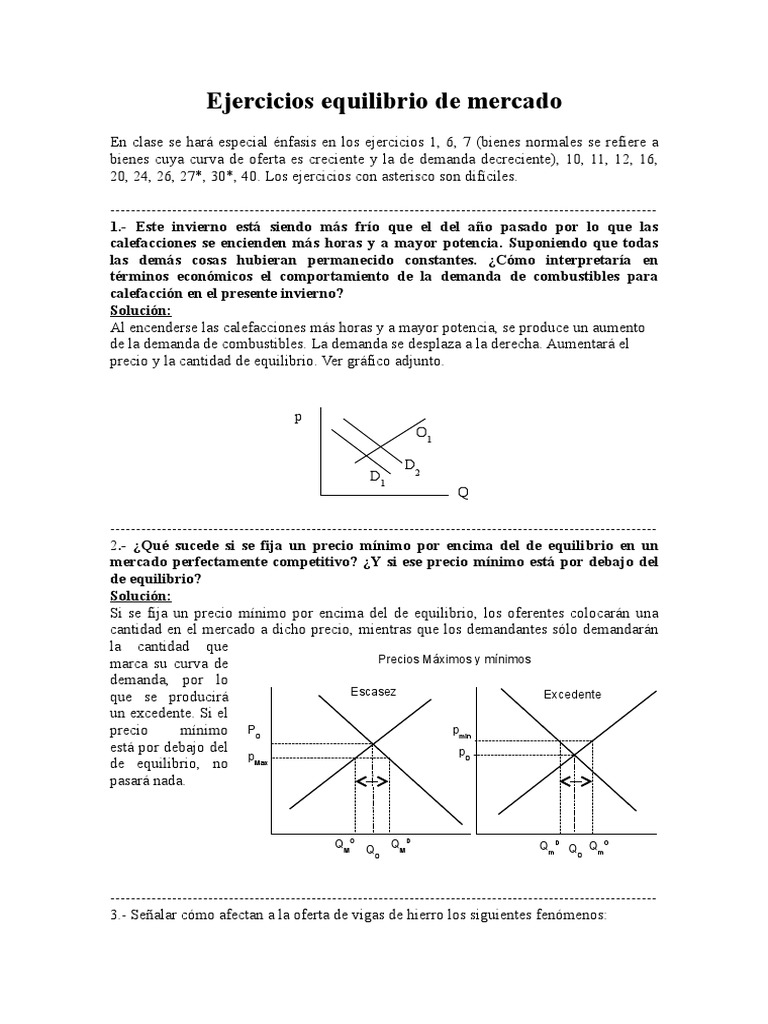 Equilibrio de mercado y escasez de arroz | PDF | Oferta y demanda ...