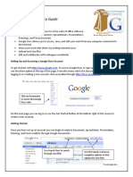 Google Docs - Tipsheet and Resource Guide