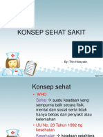 Konsep Sehat Sakit