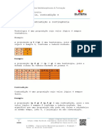 Tautologia, Contradição e Contingência