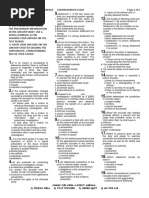 Mock Board Exam in CLJ 2015