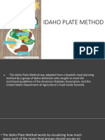 Idaho Plate Method Diet Guide